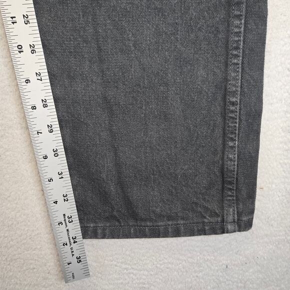 Wrangler 13mwz Cowboy Cut Original Fit Jeans Mens 36x34 Black Western Work Wear - Picture 10 of 12